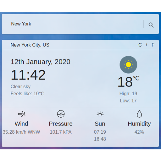 Проект по теме weather forecast